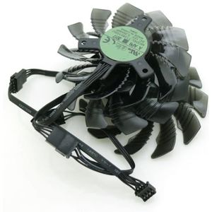 3 stuks T128010SU DC12V 0,35AMP 75mm VGA-ventilator 4-pins voor Gigabyte grafische kaartkoeling