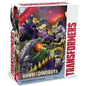 Transformers Deck-Building Game: Dawn of The Dinobots Uitbreiding - Leeftijden 14+, 1-5 spelers, 45-90 minuten