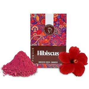 AATMANA Hibiscus Powder | Sabdariffa | Rosa Sinensis | Natural Powder for Hair & Skin | Prevent hair Problem & Minimizes Skin Pores for Men & Women 100g