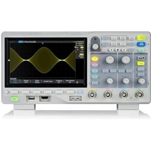 S1104X-E Digitale oscilloscoop, 100 MHz, 4-kanaals standaard decoder, grijs
