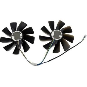 100MM voor Manli RTX 3070 8GB voor PNY voor GeForce RTX3070 UPRISING Dubbele grafische kaartkoelerventilator