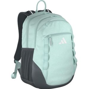 adidas Excelerator-rugzak voor volwassenen, 33 l, grote duurzame atletische student laptop boekentas-jongens/meisjes rugzak tas, Twill Semi Flash Aqua/Semi Flash Aqua Blauw, One Size, Excelerator