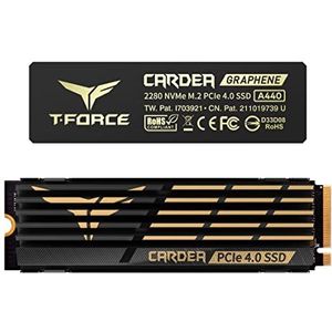 Team Group - T-force Cardea A440 - SSD - 2TB - M.2 - PCIe Gen4x4