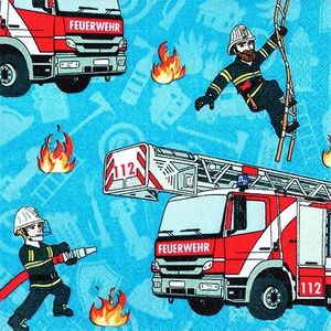 20 servetten brandweer te gebruiken als tafeldecoratie voor de kinderverjaardag 33 x 33 cm