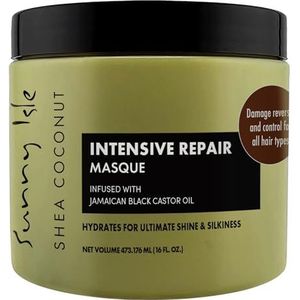 Sunny Isle Shea Coconut Intensive Reparatie Masque 16 oz