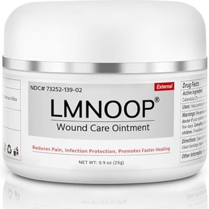 LMNOOP® Crème voor doorligwonden, wondgenezing Zalf Huidherstelbehandeling Infectiebescherming EHBO-zalf voor doorligwonden en decubitus Diabetische Veneuze voet- en beenzweren Brandwonden Snijwonden