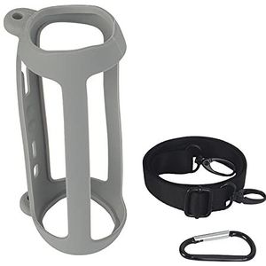 Voor JBL flip6 Speaker Siliconen Case Outdoor Draagbare Audio Case (Grijs)