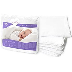 Baby Comfort Zachte anti-allergie 4,5 Tog dekbed dekbed 120X90 cm met kussen voor kinderdagverblijf babybedje