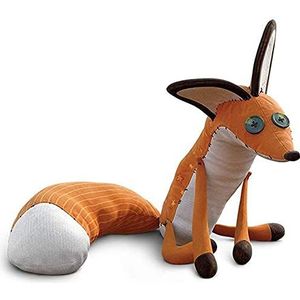 Esdlajks zachte knuffel speelgoed Fox knuffeldier de kleine prins en de vos pluche poppen, knuffels pluche onderwijs speelgoed voor babys (Color : B, Size : 60CM)