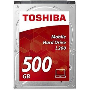 Toshiba L200 500 GB interne harde schijf, (6,4 cm (2,5 inch), SATA) zwart