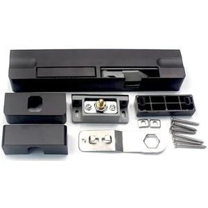 Hydraulische buffered deursluiter met pinch, stille automatische sluiting voor houten en schommeldeuren, residentiële hardware (blootgesteld links open)