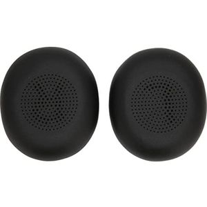 Hoofdtelefoon-oordopjes, Professionele Headset Proteïneleren Oorkussens Vervanging voor Jabra ELITE 45h, voor Evolve2 65 MS UC(zwart)