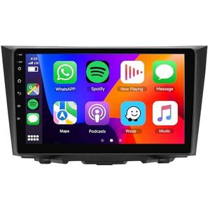 8-Core 5G-WiFi [4G 64G] Android 14 Autoradio Navi voor S-uzuki Kizashi(2009-2015) 9""Scherm 2 Din Radio met Draadloze Carplay Android Auto GPS Navigatie FM RDS Bluetooth SWC DSP MIC Camera,M300s