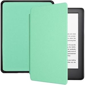 Geschikt for Kindle Case Model DP75SDI PQ94WIF J9G29R M2L3EK M2L4EK C2V2L3 Cover Beschermende Shell Flip E-book Capa (Color : Green, Size : 2019 J9G29R)