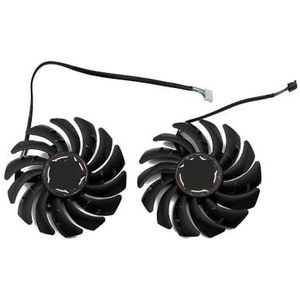 87MM PLD09210S12HH DC12V 0.40A 4PIN RTX2060 grafische ventilator voor MSI voor GeForce RTX 2060 voor GAMING X kaartventilator(2-Fan)