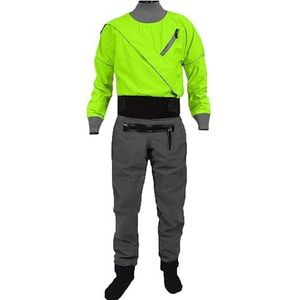 Droogpak - Waterdicht - Heren - Kajakuitrusting - Groen