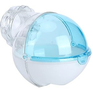 Hamster badkamer, duurzame accessoires voor kleine huisdieren, voor hamsterratten (blauw)