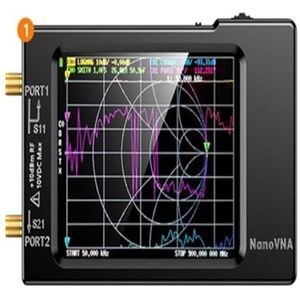 Vectornetwerkanalysator Nanovna-H Vector Netwerk Antenne Analyzer 4 ""Display 10KHz-1.5GHz MF HF VHF UHF Versie met SD-kaartsleuf(2.8inch)