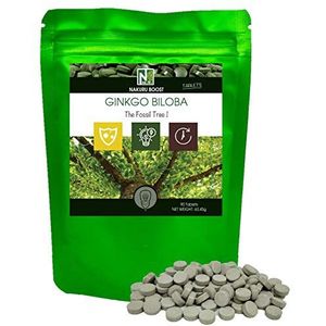 Ginkgo Biloba / 90 Tabletten van 705mg / NAKURU Boost/Koudgeperst poeder/Analyseren en verpakken in Frankrijk/De Fossiele Boom!