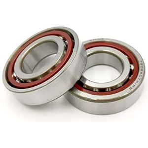 GEUXE 1 stks precisie machine tool paring hoekcontactkogellagers 7200 7201 7202 7203 7204 7205 7206 7207 7208 C AC B DB DF DT P4 P5 (kleur: C, maat: P5-DT (P5-DF-7204 20X4777 20X477 X12MM)