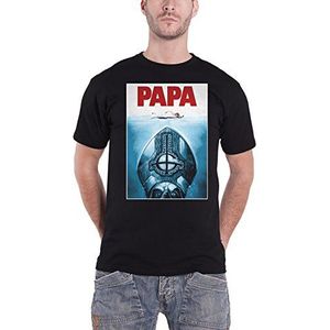 Ghost T Shirt Papa Emeritus Jaws Band Logo Officieel Mannen nieuw