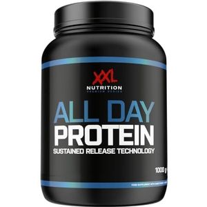 XXL Nutrition - All Day Protein - Eiwitpoeder, Proteïne poeder, Eiwitshake, Proteïne Shake, Whey Protein - Cookies & Cream - 1000 Gram