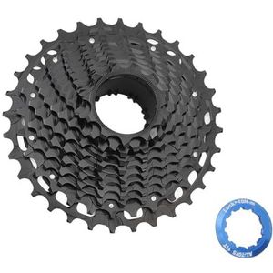 Jauarta Racefiets 11 Speed Cassette 32T Elektrische Fietscassette Elektrische Fietscassette Vliegwiel (Zwart)