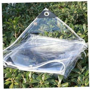 Heldere dekzeel waterdichte zware dienst groot Transparant 5m*6m