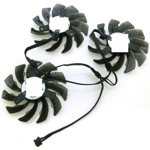 PLD08010S12HH PLD08010S12H DC12V 75mm Fan For Gigabyte for GTX1050 1060 1070 1080 G1 N950OC N960G1 N970 Graphics Card Cooling(PLD08010S12H-Pair)