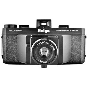 HOLGA 120PAN Zwarte Panoramische Film Camera Lomo Middelgrote Formaat Film Camera 120 PAN