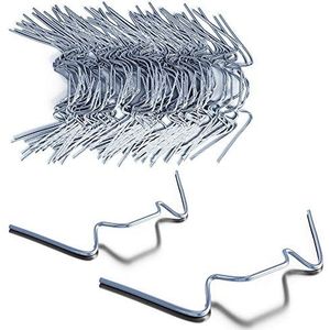 Deuba Broeikas Glasklemmen Set 85x30mm voor Kas Beglazing tot 6 mm Tuinkas Polypropyleen Glas 1.5mm