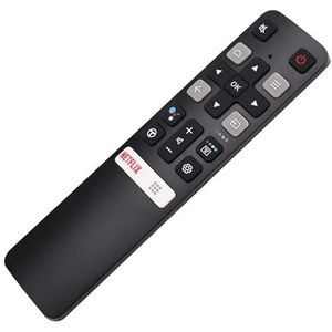 1 st. Vervangende afstandsbediening met stem, compatibel met RCA 4K OLED LCD TV RC802V RC802V-FMR1 for TCL 32S6800 40S6500 49S6500 40S680