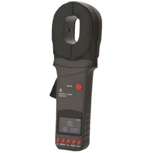 Grondweerstandsmeter, Digitale klem op aarde-aardweerstandstester Bliksembeveiliging Bliksem-aardingstester voor olieveld voor elektriciteitstelecommunicatie(2000CPlus20A and1200)