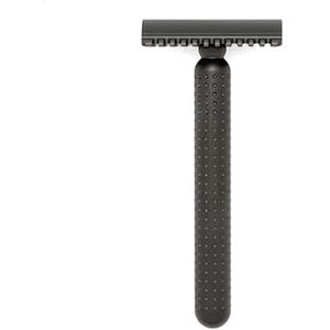 Tatara Masamune Dubbelzijdige veiligheidsscheermes, roestvrij staal, milieuvriendelijk, premium (donker, open kam)