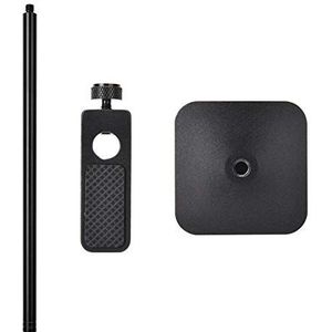 Ondersteuning voor grafische kaart GPU-beugel, VC-2 grafische kaarthouder van aluminium met anodische polijst / holsterhouder, universele VGA grafische kaarthouder (zwart)