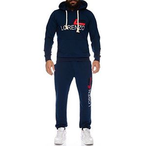 Lorenzo Loren Heren trainingspak sportpak joggingpak tweedelig LL-207 S-XXXL