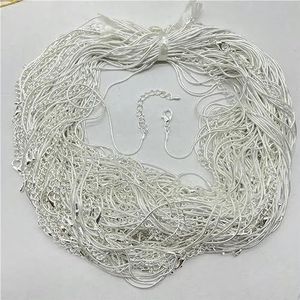 Groothandel ketting touw karabijn diy sieraden maken ronde slang ketting accessoires 60pcs-NO.6