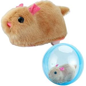 Hamster Running Ball Speelgoed Grappige Peuters Kruipen Roll Bal Rolling Kat Plagen Speelgoed Blauwe Bal
