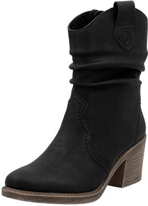 Rieker Y1284 Dameslaarzen, zwart, 37 EU, zwart, 37 EU
