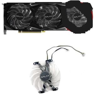 Koelventilator 87mm 4-pins RTX3060ti 3080 3090 GPU-ventilator voor GALAX KFA2 RTX 3060 3090Ti SG (1-klik OC-functie) grafische kaart(C)
