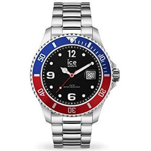 Ice-Watch - ICE steel United silver - Gemengd zilveren horloge met metalen armband - 016545 (Medium)