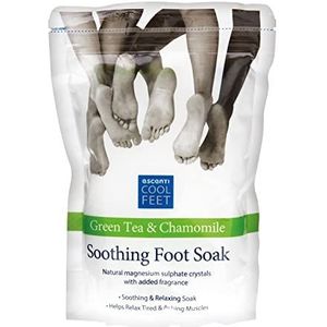 Escenti Koele Voeten Kalmerende Groene Thee & Kamille Essentiële Voet Soak