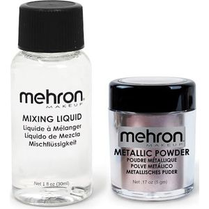 Mehron Metallic Powder - Lavender met Mixing Liquid