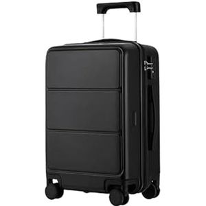 Koffer Handbagage Met Draaiwielen, Bagage Die Met Slot In Het Vliegtuig Kan Worden Vervoerd Bagage (Color : A, Size : 24inch)