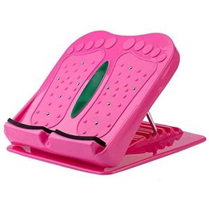 Pedaal Oefenaar Verstelbare voet kalf Brancher Incline Board Antislip Pedaal Body Stretching Tool for Gym Sport Yoga Massage Fitness Training Bureau Hometrainer Pedaal Oefenaar ( Size : Pink )