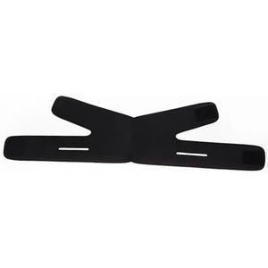 Anti-rimpel gezicht afslanken bandage V lijn wang kin nek shaper massage riem ontspanning lift-up masker huidverzorging BeautyTool (zwart)