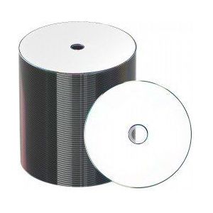 JVC-Taiyo Yuden CD-R 80 min/700 MB 48x, Full printable White, 100 stuks in ECO-pack