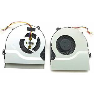 Laptop CPU koelventilator Voor For ASUS Y481 Y481CC Y481LD Y481VC Zwart