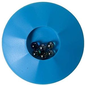 Engelhart - 502001-B - Kleine knikkerpot met 6 knikkers - 17 cm - houten kinderspel - blisterverpakking