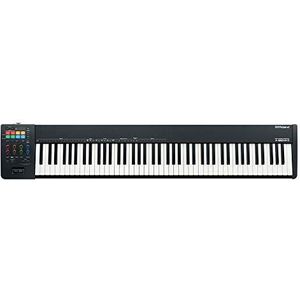 De Roland A-88MK2 MIDI Keyboard Controller, extreem vlot bespeelbaar, met ingebouwde creatieve tools voor hedendaagse muzikanten en producers